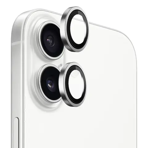 Защитное стекло на камеру BlueO для iPhone 17, серебристый