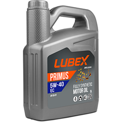 L034-1312-0405 LUBEX Синт. мот.масло PRIMUS EC 5W-40 (5л) - 5 л