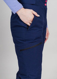 Горнолыжные брюки Nordski Lavin 2.0 Dress Blue W женские с высокой спинкой