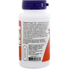 Now Foods, EpiCor Plus Immunity, 60 растительных капсул