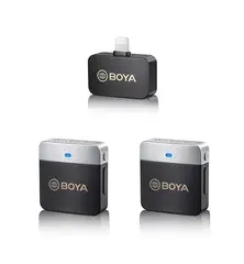 Беспроводная Стерео Радиосистема Boya BY-M1V6 (Lightning)