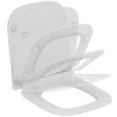 Ideal Standard i.life S T532901 Сиденье и крышка для унитаза с функцией плавного закрытия, дюропласт, с функцией fast fix (легкосъемное) фото