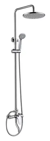 Душевая колонна Bravat Eler настенная с одной ручкой, хром F6191238CP-A-RUS