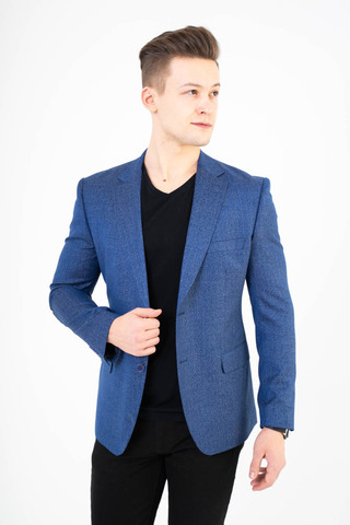 Пиджак мужской приталенный Slim Fit SACO 12/045