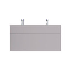 Am.Pm M50AFHX1203EGM Inspire V2.0. База под раковину. подвесная. 120 см. 3 ящика. push-to-open. элегантный фото