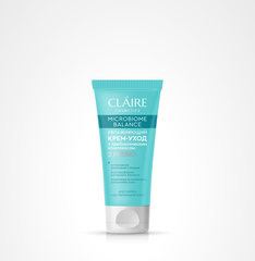 Claire cosmetics MICROBIOME BALANCE Крем-уход увлажняющий для сухой и чувствительной кожи 50мл