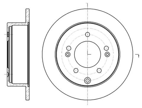 Диск тормозной G-brake GR-01884