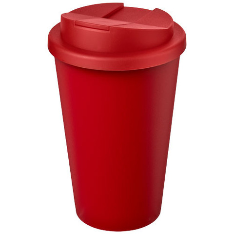 Кружка с герметичной крышкой Americano® Eco из переработанного материала объемом 350 мл