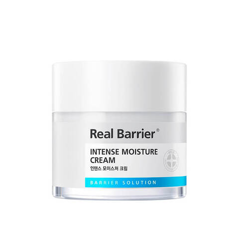 Real Barrier Intense Moisture Cream, Ламеллярный увлажняющий крем со скваланом, 50 мл