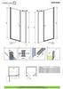Radaway Eos DWS 37990-01-01NL Дверь душевая в нишу