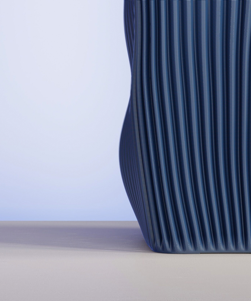 Ваза Cifita Kvadrto Blue