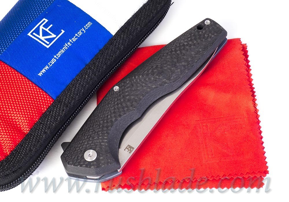 CKF ELF Knife Prototype Blue Accent