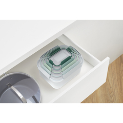 Набор контейнеров nest lock, зеленый, 5 шт.