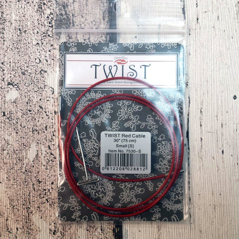 Трос для спиц № 2,75-5 TWIST Red Cable Small (S) 75 см