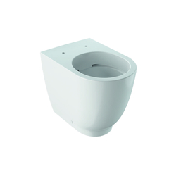 Geberit Acanto 500.602.01.2 Напольный унитаз вертикальный смыв , увеличенной высоты, приставной, закрытая форма, Rimfree: T=51см, Белый фото