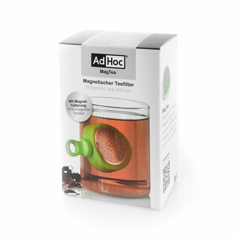 Ситечко магнитное для заваривания чая ADHOC MAGTEA, с подставкой для капель, диам. 5,5 см арт. TE33