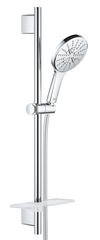 Душевой гарнитур RainShower SmartActive 130 круглый ручной душ, 3 режима струи, душевая штанга 600 (26546000)
