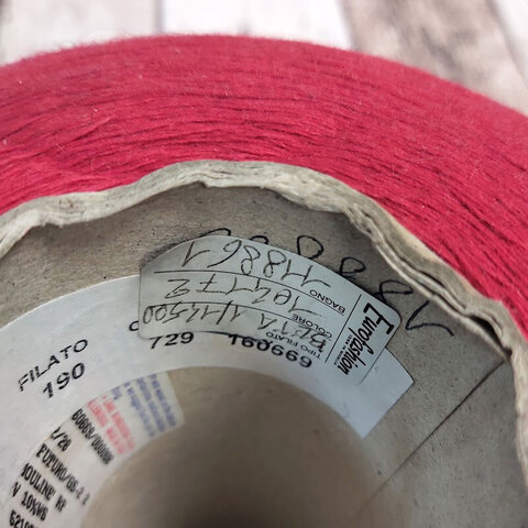 Смесовка с кашемиром (10%) и ангорой (7%) NEW MILL BETA COLORATO 1/1450 темно-красный