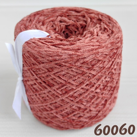 Велюр бобинный 600м/100гр (1,5мм) 60060, Глина