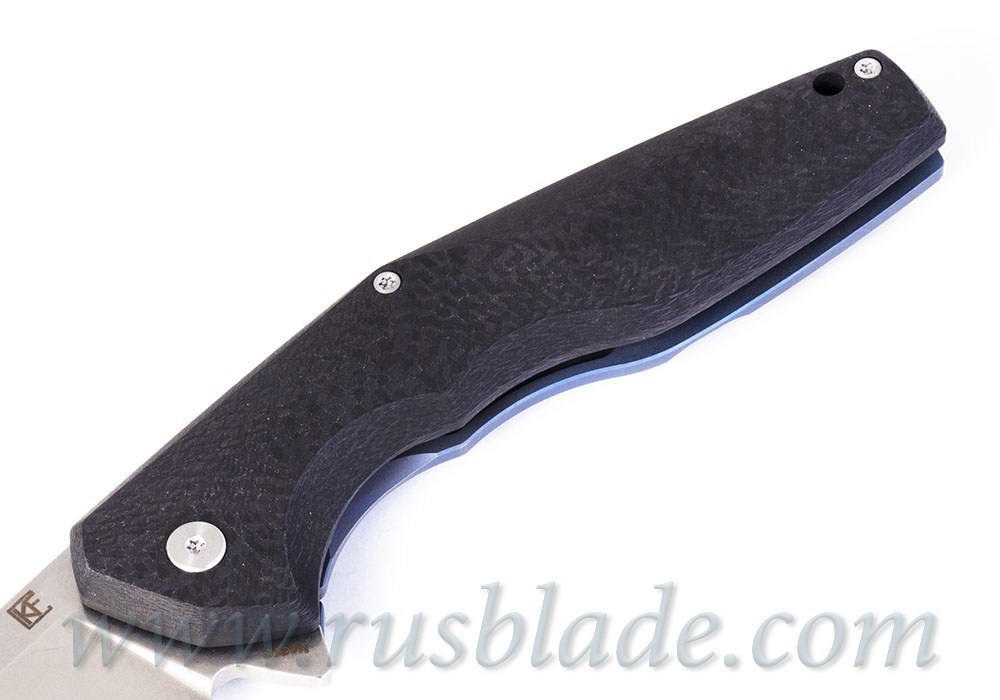 CKF ELF Knife Prototype Blue Accent - фотография 