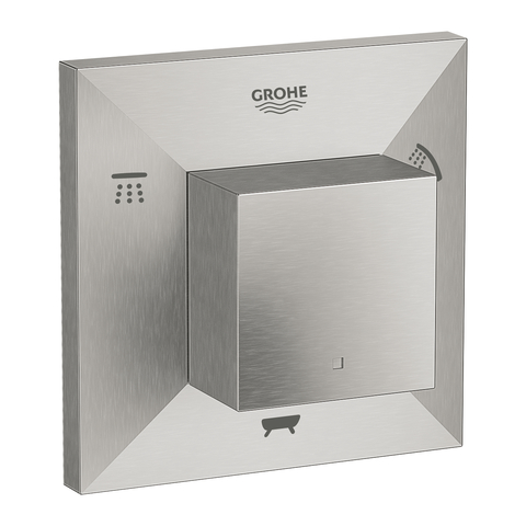 GROHE Allure Brilliant 19798DC0 Переключатель встраиваемый на 3 потребителя