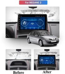 Магнитола Renault Megane 2 (2003-2008) Android 11 4/64GB QLED DSP 4G модель RE-035TS18