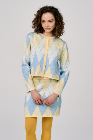 Кардиган "Argyle Code"
