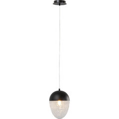Светильник подвесной Frozen Black Matt Ø20 см