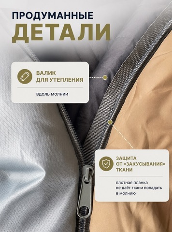 Картинка спальник Skully Alaska Comfort Army - 4