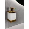 Boheme 10727-G Диспенсер настенный Qubic Gold