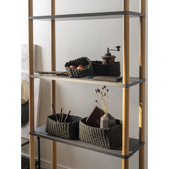 Корзина для хранения hagen, 34х22х15 см, черная