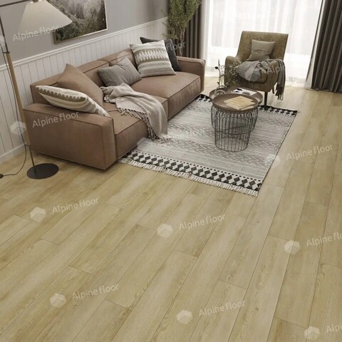 Виниловая плитка Alpine Floor - Easy Line Дуб старинный (ECO 3-33)