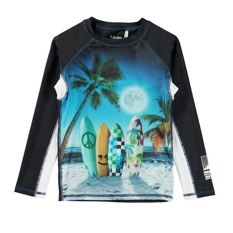 Футболка Molo для плавания Neptune LS Sunset Surfer