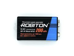 Аккумулятор 6f22 200mAh