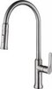 BelBagno Nova BB-LAM38-IN Смеситель для кухни с выдвижным изливом, цвет: серый