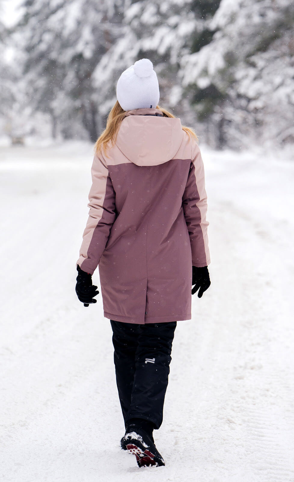 Зимний прогулочный костюм женский Nordski Premium smoke rose - 2