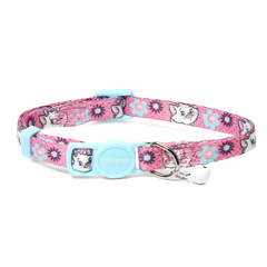Triol ошейник нейлоновый для кошек Disney Marie голубой XS, 10*180-270мм