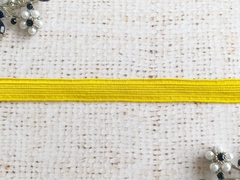 Резинка продежка, ш. 1,1 см, жёлтый