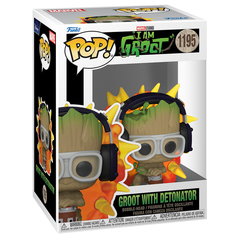 Funko POP! I Am Groot: Groot With Detonator (1195)