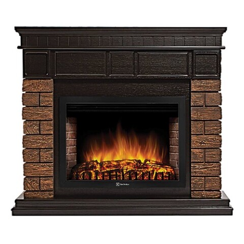 Портал Electrolux Bricks Wood 30 камень коричневый шпон темный дуб
