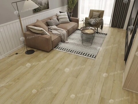 Виниловая плитка Alpine Floor - Easy Line Дуб старинный (ECO 3-33)