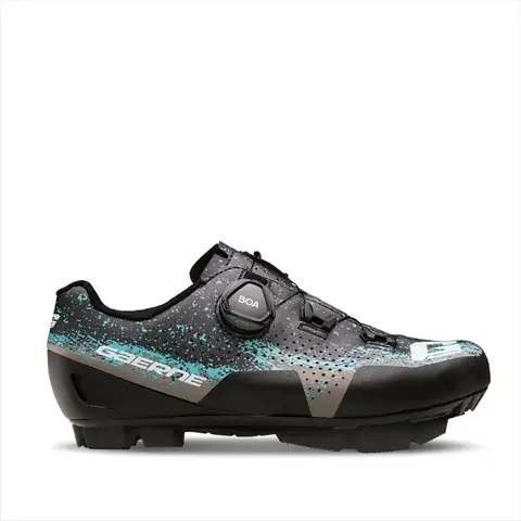Велотуфли Gaerne G.Lampo Lady Matt Black Gray Azure 39