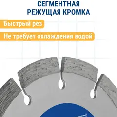 Диск алмазный сегментный ПРАКТИКА Мастер 180 х 22 мм (030-696)