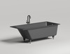 Salini Cascata 104213GF Ванна встраиваемая 180х80