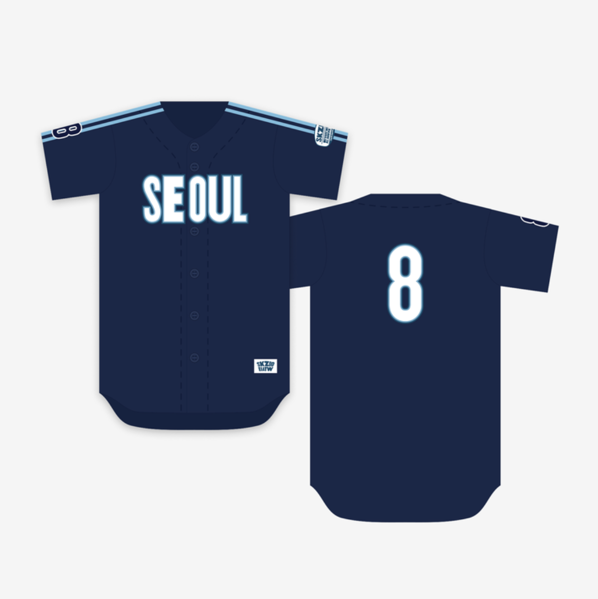 Купить Мерч Stray Kids - BASEBALL JERSEY SEOUL Ver. [Джерси