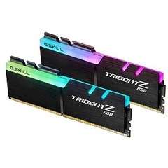 Оперативная память DIMM DDR4 16Gb, 3600Mhz, 2x8Gb, G.Skill Trident Z RGB (F4-3600C16D-16GTZRC)