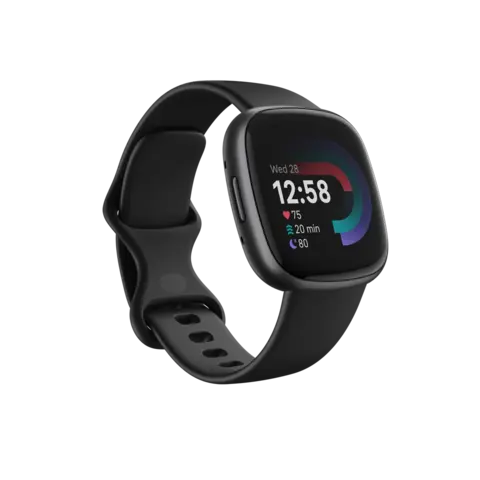 Fitbit Versa 4 Қара