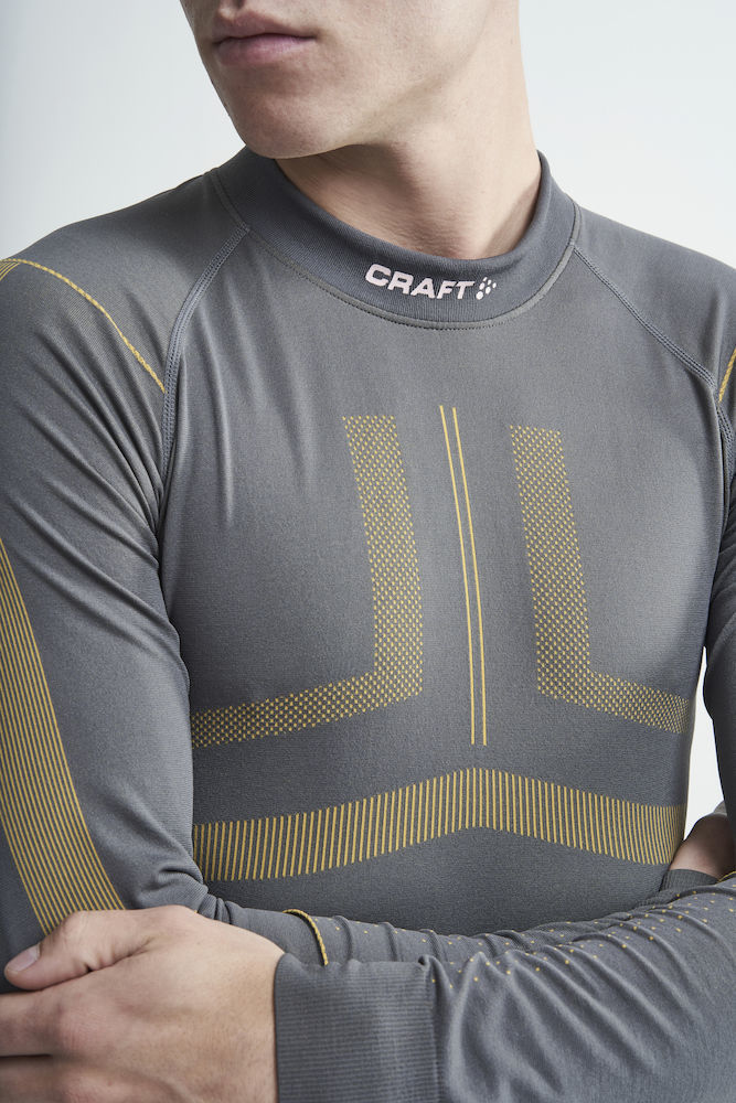 Craft Active Intensity мужское термобелье терморубашка grey - 4
