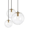 Светильник стекло Ball Ceiling золото диаметр 25см.