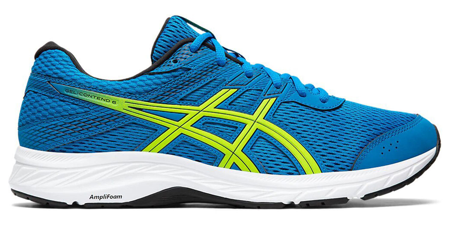 Asics Gel Contend 6 кроссовки для бега мужские голубые